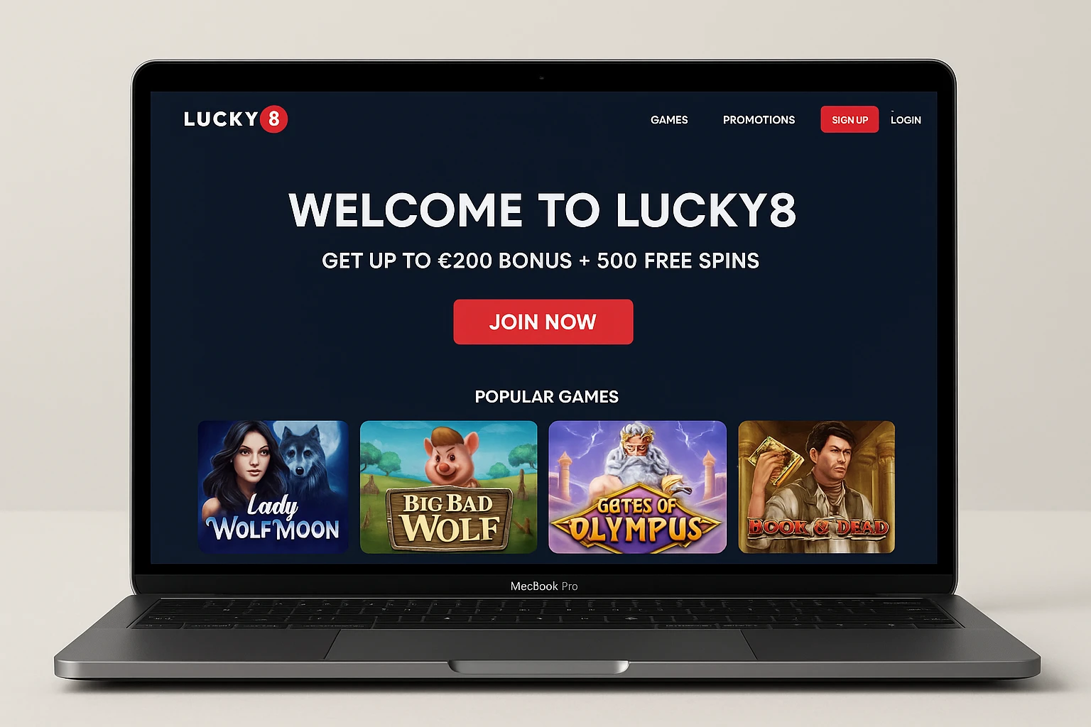 Lucky8 gambling site