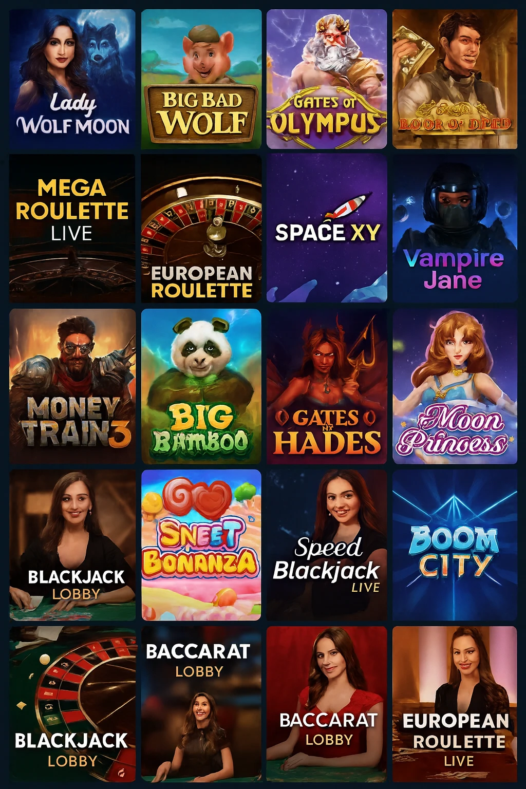 casino games